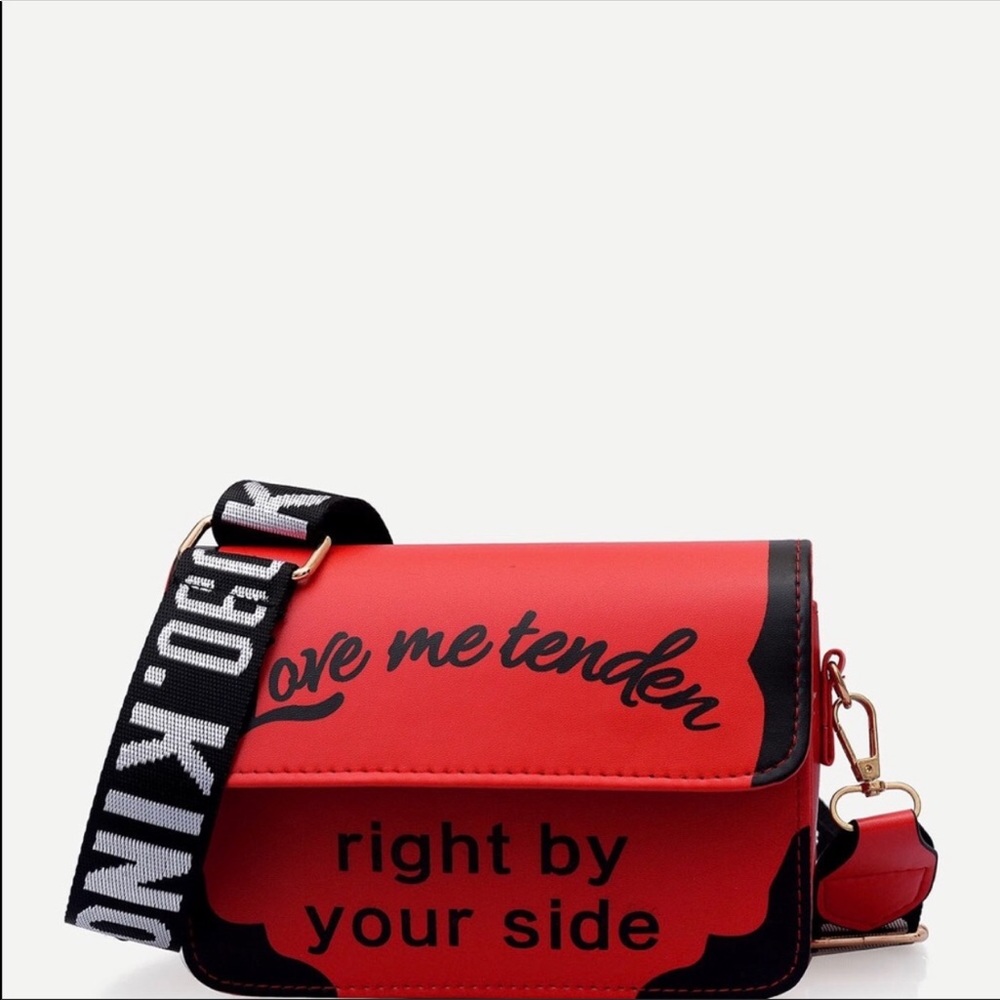 RED HOT LOVE CROSSBODY BAG